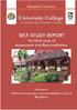 NAAC Re accreditation Self Study Report. Mangalore University University College, Mangalore