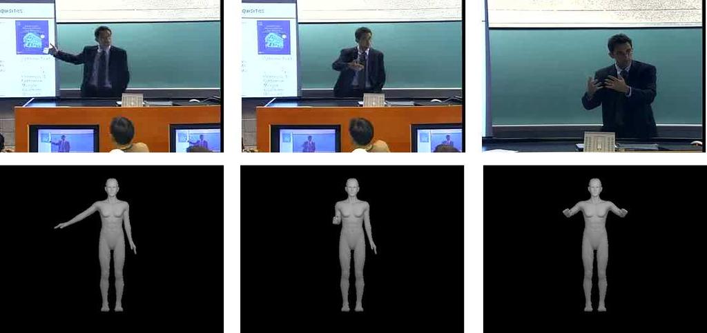 the machine learning video, 24% and 41% of the frames extracted were marked as belonging to a gesture, respectively).