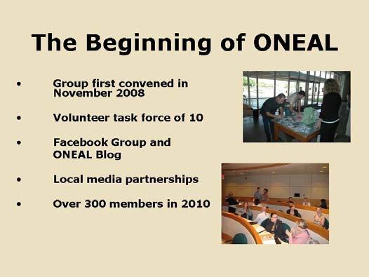 It is an open networking group for individuals who are 35 and younger or who have less than five years of experience in the business of arts and arts administration.