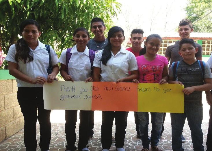 San Antonio, 10 students Concepcíon, 25 students Camasca, 52 students Magdalena & St.