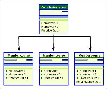 Using course groups Course groups allow a senior instructor, department head, course coordinator, or administrator to create and manage multiple sections of a single course that will be taught by one