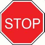 Activity: Stop signal 1. What are the components of a good stop signal? 2.
