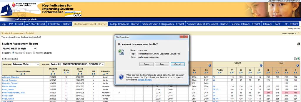 Import a Student Roster Creating Online Tests with ExamView The ExamView Test Manager makes it easy to import your students from another file.