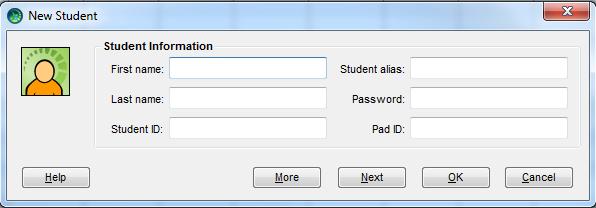Enter Student Names and IDs After you create a new class, the next step is to enter your students. At a minimum, you must enter each student s name and assign an ID.