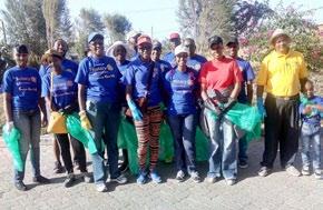 Community Service Charity Returns Home for Rotary Club of Syokimau Rotary Club of Syokimau carried out a clean-up in Syokimau estate on January 21 during the Rotarians at work day.