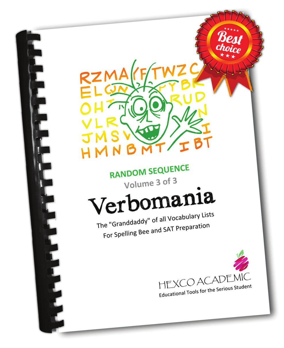 Verbomania & Verbo ementor! Now in ementor format! Verbomania means "passion, craze, or obsession with words!