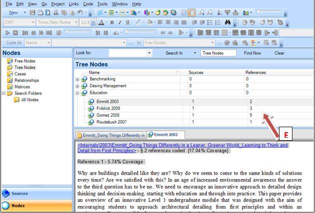 Figure 20. NVivo Interface Example 3.