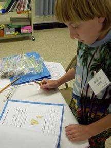Throughout the next three weeks, students continued to bring in rocks, plants, anything of interest.