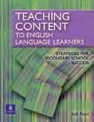 Teaching Content to English Language Learners is filled with easy-toincorporate techniques to increase participation, strengthen vocabulary, and make content more accessible.
