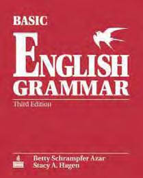 com/grammarexchange Blending communicative and interactive approaches with tried-and-true grammar teaching, the Azar Grammar Series offers concise, accurate, level-appropriate grammar information