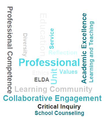 Professional Education Unit Theme The Professional Education Unit within the School of Leadership and Education Sciences is a learning community collaboratively engaged in the pursuit of professional