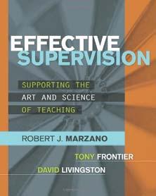 Frontier is co-author of the ASCD books Five Levers to Improve Learning: How to Prioritize for Powerful Results in Your School with Jim Rickabaugh, Effective Supervision: Supporting the Art and