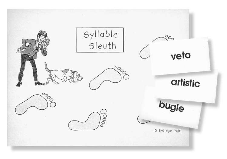 Multisensory Learning Associates 1007 Syllable Types Reinforcement Activity $18.00 Set of 36 cards for self-correcting activity. Syllable types determine vowel sounds.