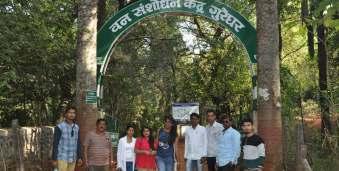 They studied e flora of e Hill Station and surrounding area. Students of T.Y. B.Sc. Botany also visited M. P. K. V R a h u r i.