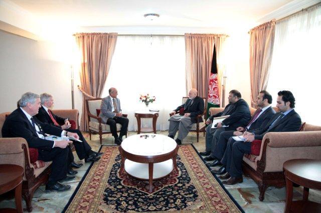 These meetings in Kabul were setup by US Ambassador to Afghanistan, Ryan Crocker, and we were able to meet with Ambassador Crocker at the US Embassy.