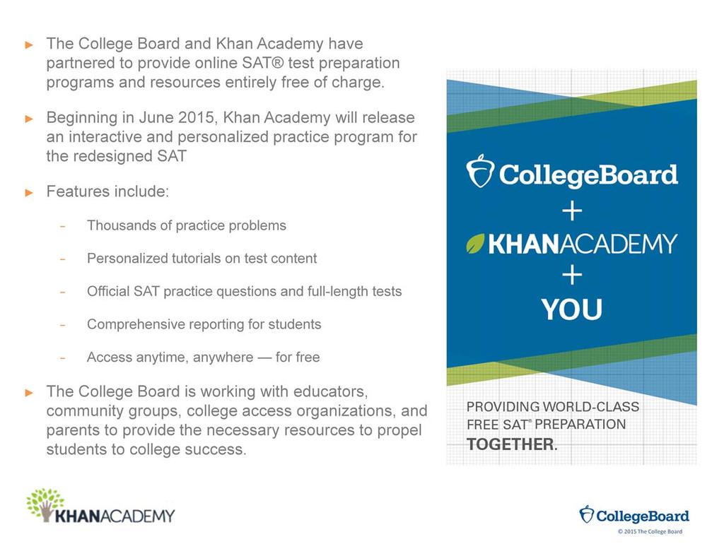 Khan Academy is an educational nonprofit dedicated to providing a free, world-class education to anyone, anywhere, through the delivery of online instructional resources.