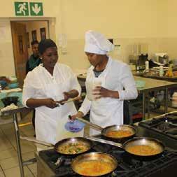Occupational Programmes HOSPITALITY HOSPITALITY : GERMISTON CAMPUS QUALIFICATIONS: IN FOOD AND BEVERAGE SERVICES, FOOD PREPARATION AND CULINARY ARTS Accreditation: