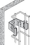 WALL AND FLOOR MOUNTING ACCESSORIES SUL 50 BRACKETS 30 u 54 50