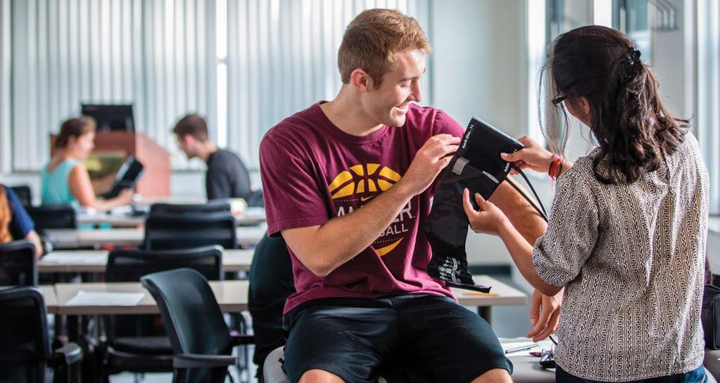 Students gain hands-on experience in Loyola s exercise science program. ACADEMICS At Loyola, you ll dig deeply into what interests you and make your own discoveries.