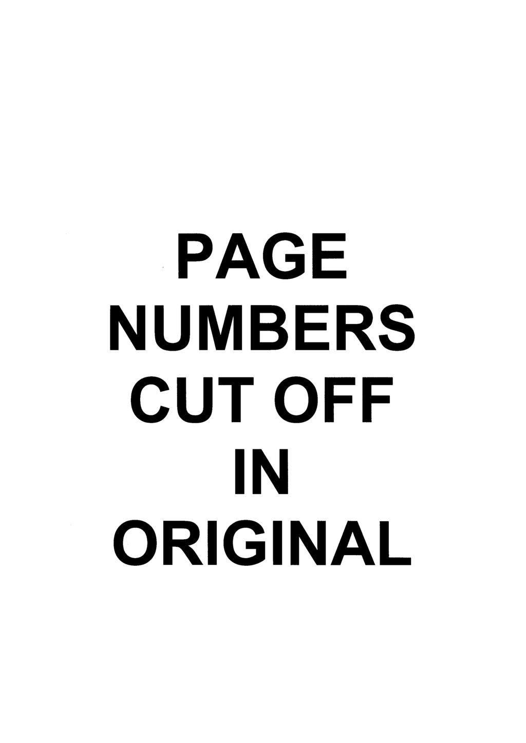 PAGE NUMBERS