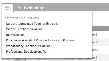 Access Archived Evaluations Next Fall NOTE this is NOT where District Admins and Principals will