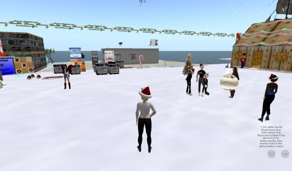 Figure 3. Social Presence in Virtual Worlds Teacher Presence In this example, a student is presenting his position on virtual worlds as a teaching and learning environment.