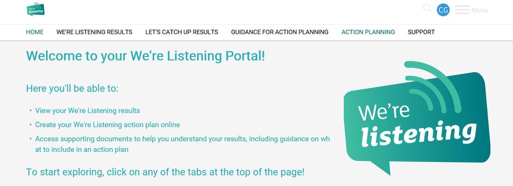 1. Introduction The We re Listening Results Dashboard replaces all three reporting outputs from Talkback with a simple to use tool that has all the data you need in one place.