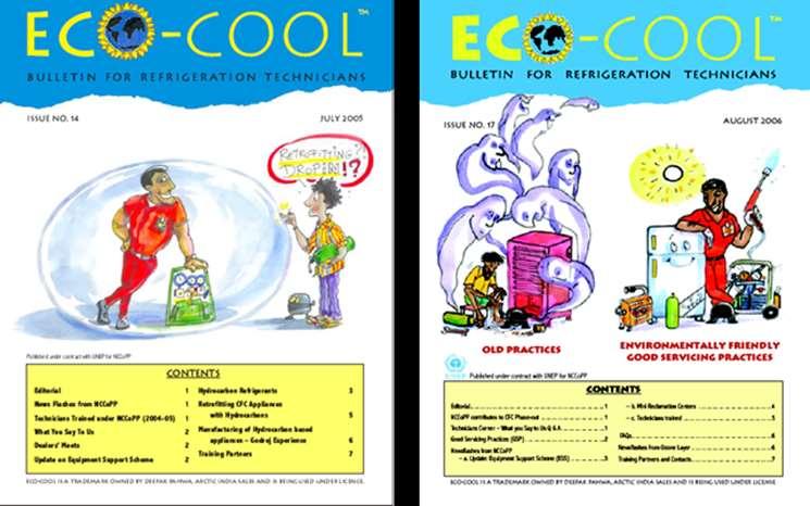 Major Achievements of HIDECOR & NCCoPP EcoCool newsletter regularly distributed to 20,000+