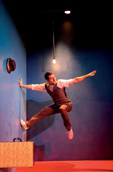 Performance Description: About the Show page 2 LEO is an awe-inspiring, comical, touching and mind-bending journey of a man trapped in a room in which gravity seems not to be working as expected.