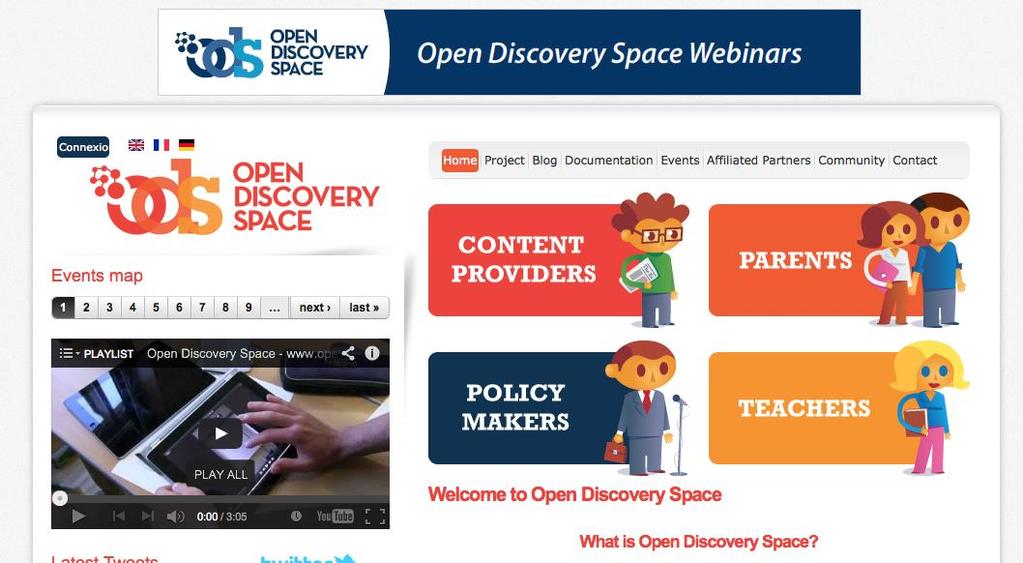 Open Discovery Space Unique