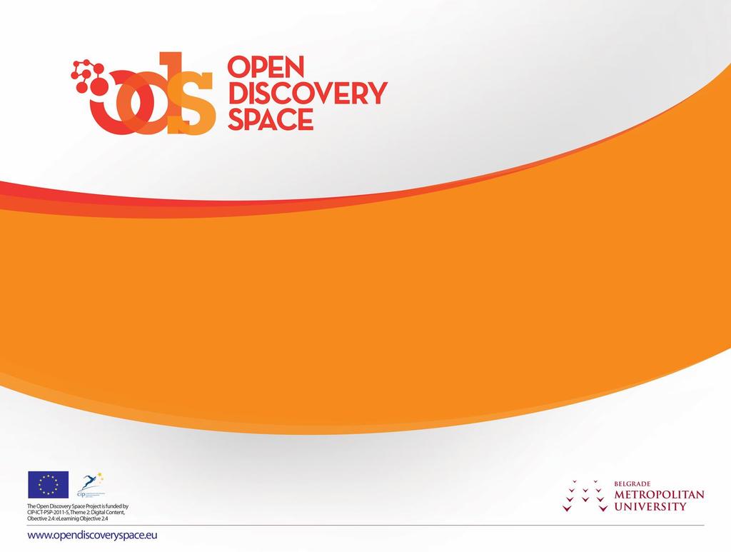 ODS Portal www.opendiscoveryspace.