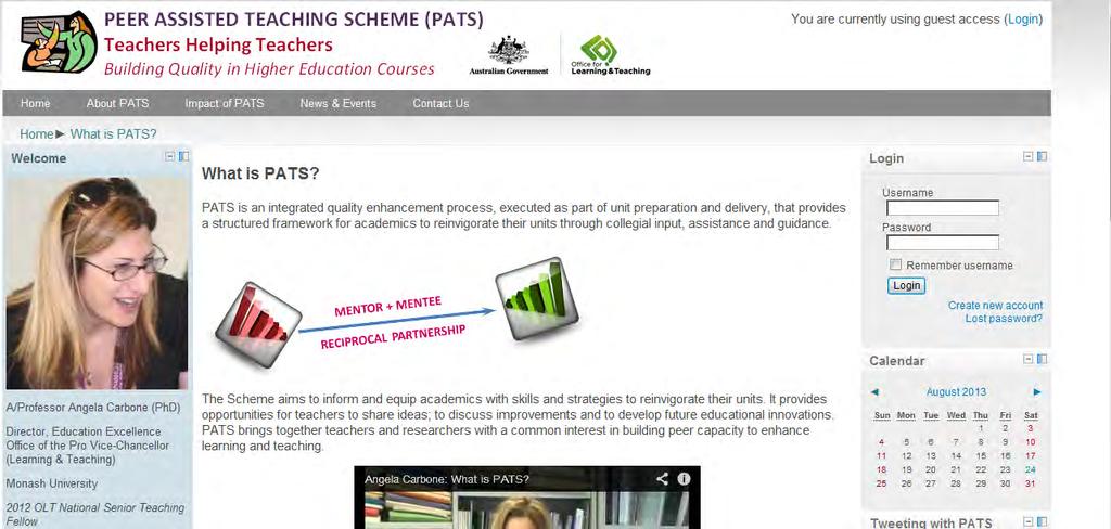 PATS Website [http://www.monash.