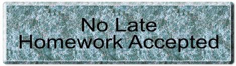 Please encourage your child to do their best and hand it in on time, as we do not accept late homework.