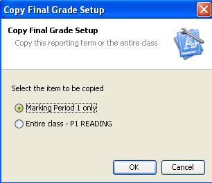 If a category is assigned a weight in the grading setup, and no assignments are graded in that category, that category s value will be distributed to the remaining categories.