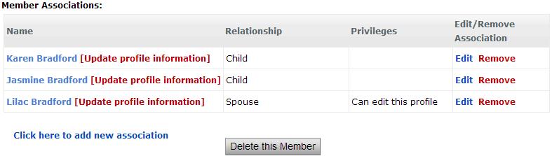 Member Association Members and Working with Member Permissions When parents log into SchoolSpeak they are only able to see information for their own children.