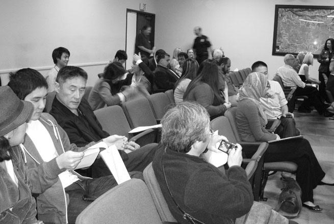 Yen at the Yorba Linda City Council meeting. (Photo by Kathy Masaoka) event.
