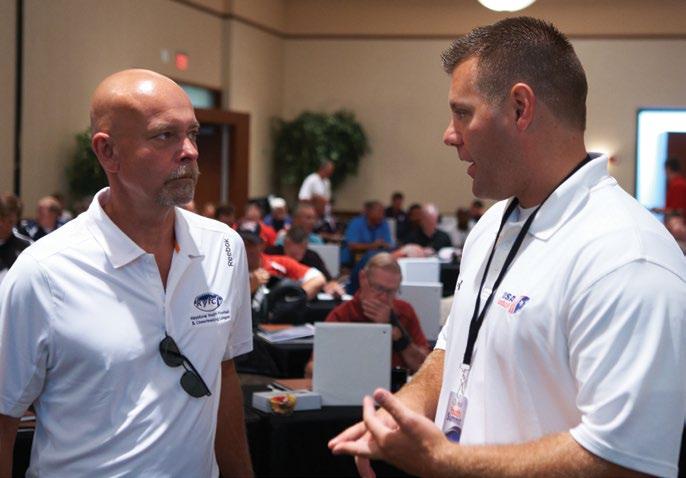 COMMISSIONERS WORKING ALONGSIDE YOUTH FOOTBALL LEADERS in all 50 states, USA Football is shaping the way leagues educate their coaches and train their players in fundamentals of the sport.