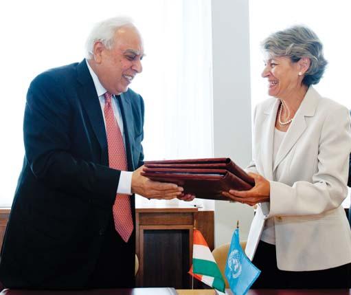 UNESCO and the Government of India in a major new partnership The United Nations Educational, Scientific and Cultural Organization (UNESCO)