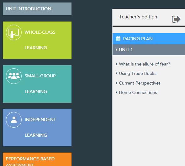 Explore the Interactive Teacher s Edition (also known as Realize Reader). Go back into Pearson Realize to your program dashboard and click the Interactive Teacher s Edition.