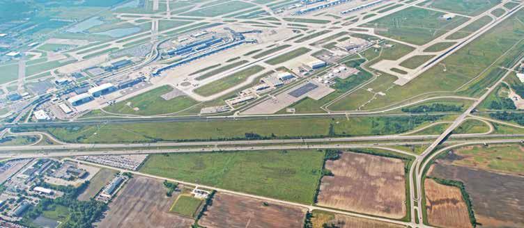 DETROIT METROPOLITAN AIRPORT OUTLETS OF MICHIGAN DEMOGRAPHICS (ESRI) PROPERTY INFORMATION Location: Opposite of Detroit Metropolitan Airport in the northeast quadrant of Interstate and Vining Road at