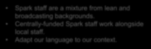 Key lessons: What makes Spark unique?