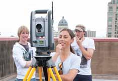 surveying and spatial information In addition to work experience you will also undertake extensive field work studies and gain practical skills through workshop classes designed to ensure you are job