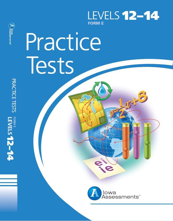 Level 12 14 Practice Tests Reading Written Expression Mathematics Science