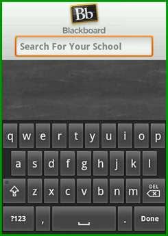 After installation, you can use that App to access Blackboard course