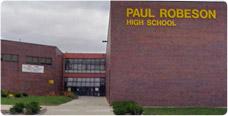 ROBESON HS Geographic Area - Englewood Official School Name Paul Robeson High School Address 6835 S rmal Blvd Chicago, Illinois 60621 Number Of Students Served Capacity Utilization Adjusted Capacity