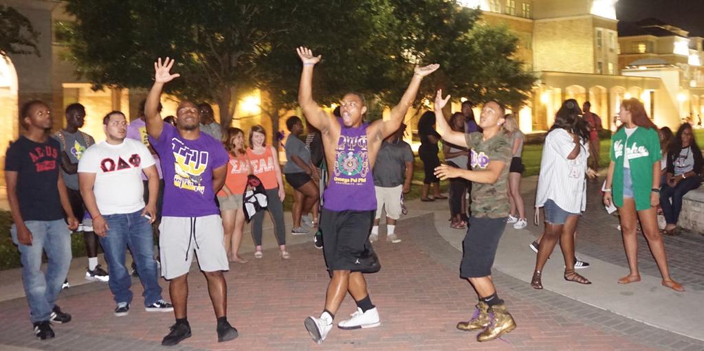 Diversity The great thing about joining a fraternity or sorority at TCU is that you get to