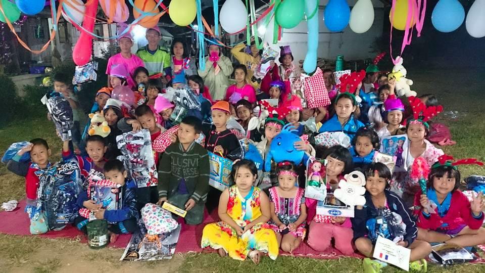 Christmas 2015 To finish the year on a pleasant note, we organized Christmas with 3 orphanages where we