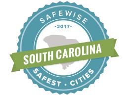 Greer is among safest cities in state The City of Greer is among the safest cities in South Carolina according to a new ranking released by SafeWise Report.