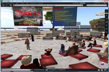 September 18, 2011 Moodle/SLoodle Experiments - Issue 2 I attended a briefing about the new SLoodle 2 toolset on the EduNation III region of Second Life on Sunday 18-Sep-2011 by Paul Priebsch (avatar