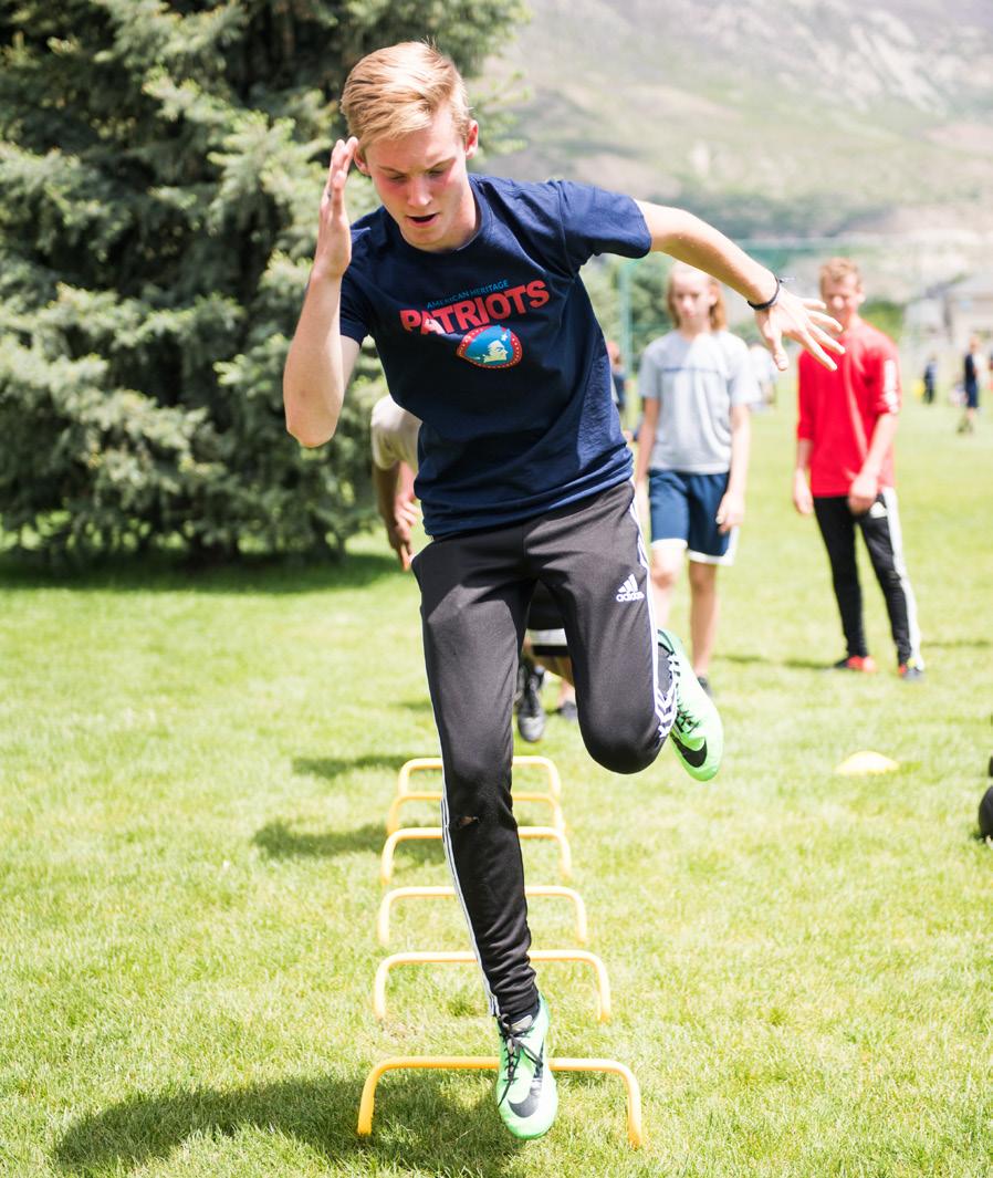 Camps are intended for both experienced athletes and for anyone who wants to improve their overall physical fitness.
